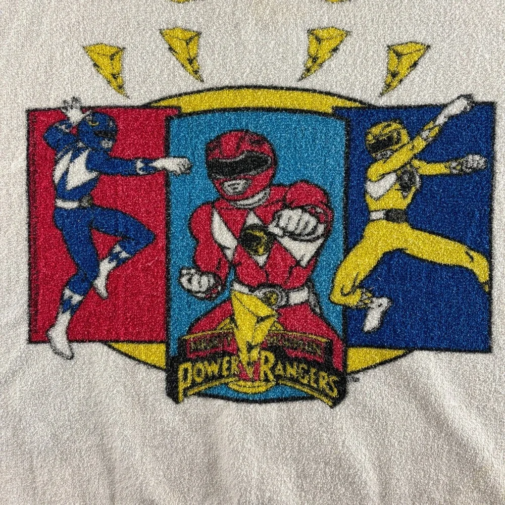 Vintage Jay Franco Mighty‎ Morphin Power Rangers Beach Bath Towel USA Made